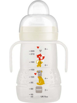 MAM Trainer Animals White 220ml