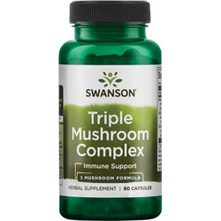 Swanson High-Potency Triple Mushroom Complex 60 Κάψουλες