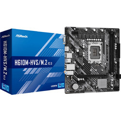 Asrock H610M-HVS/M.2 R2.0 Motherboard Micro ATX με Intel 1700 Socket
