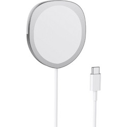 Borofone BQ12 Magsafe Φορτιστής 15W Silver