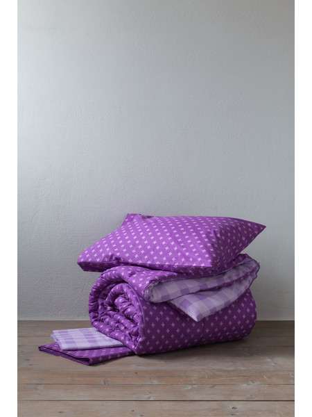 Σετ Μονό (Πάπλωμα + Σετ Σεντόνια) Glint Lilac Nima Home