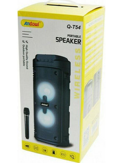 Andowl Q-T54 Σύστημα Kαραόκε με Ενσύρματο Μικρόφωνο
