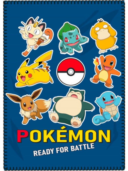 Nintendo Pokemon Παιδική Κουβέρτα Fleece