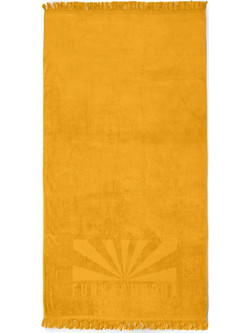 Funky Buddha Πετσέτα Θαλάσσης Κίτρινη 90x170cm FBL005-187-10