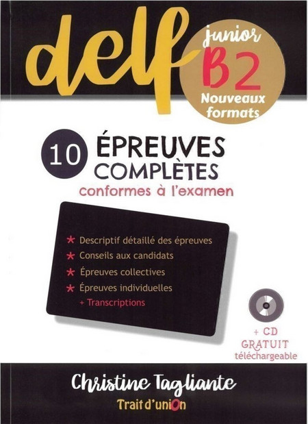 Nouveau DELF Junior B2 10 Epreuves Completes