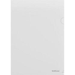 Ζελατίνα ErichKrause Glossy Clear A4 Διαφανής 50151