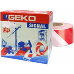 Ταινία Σήμανσης Λευκό/Κόκκινο Geko - 70mmX100m