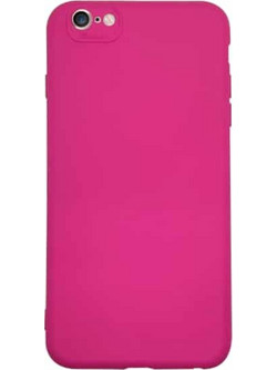 Θήκη Σιλικόνης Soft TPU Back Cover Για Iphone 6/6S Plus Χρώμα: Ρόζ
