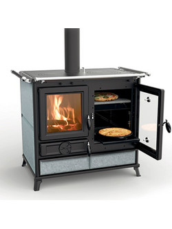 Thermorossi Margherita Evo Stone Μαντεμένια Ξυλόσομπα με Φούρνο 12.1kW