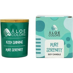 Aloe Colors Soy Candle Pure Serenity Αρωματικό Κερί Σόγιας, 150g