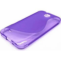 Θήκη TPU Gel S-Line για HTC Desire 300 Μώβ (OEM)
