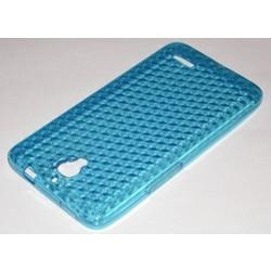 Θήκη TPU GEL Diamond για Alcatel One Touch Idol (OT-6030D) Γαλάζιο (OEM)
