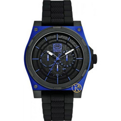 Marc Ecko Watch Ανδρικό Ρολόι με Μαύρο Καουτσούκ Λουράκι E13558g1