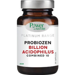 Power Health Platinum Range Probiozen Billion Acidophilus Combined 10 Προβιοτικά 30 Κάψουλες