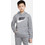 Nike Sportswear Club Παιδικό Φούτερ με Κουκούλα Γκρι CJ7861-091