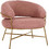 HomeMarkt Πολυθρόνα Ροζ Trudi HM8639.22