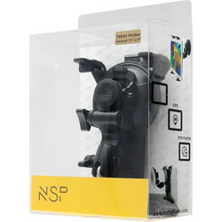 Nsp N50 Μαύρη Βάση Στήριξης Αυτοκινήτου Για Ipad/Tablet (8294594)