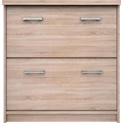 Alphab2b Top Mix Παπουτσοθήκη Ξύλινη Sonoma Μ80xΠ27xΥ85cm TO-BUT2K