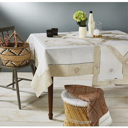 Σετ Τραπεζαρίας 1177 Polycotton White Egg 7Τεμ