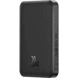 Baseus Magnetic Mini Wireless Magsafe Power Bank 5000mAh 20W με Θύρα USB-C Black