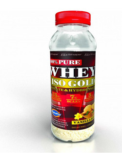 Fit & Shape Pure Whey ISO Gold Vanilla Ice Cream Πρωτεΐνη Ορού Γάλακτος Γράμμωσης 30gr