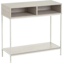 Μεταλλική Κονσόλα με 3 Ράφια 80 x 30 x 75 cm Bakaji 02839904