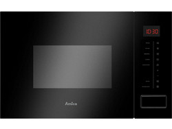 Amica AMMB20E2SGB Εντοιχιζόμενος Φούρνος Μικροκυμάτων με Grill 20lt Μαύρος