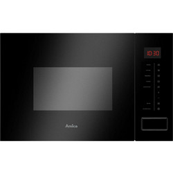 Amica AMMB20E2SGB Εντοιχιζόμενος Φούρνος Μικροκυμάτων με Grill 20lt Μαύρος
