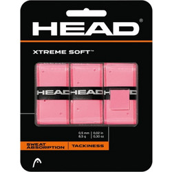 Head Xtreme Soft Overgrip Ροζ 3τμχ