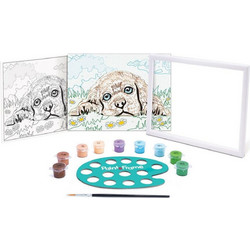 AS COMPANY PAINT FRAME ΖΩΓΡΑΦΙΖΩ ΜΕ ΑΡΙΘΜΟΥΣ: LOVING PUPPY