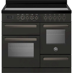 BERTAZZONI PRO105I3ECAT 58 / 46 / 17 Lt Ανθρακί Επαγωγική Ηλεκτρική Κουζίνα