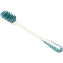 Tescoma Βούρτσα Πιάτων 30,5cm Λευκή /Γαλάζια Clean Kit Flex Με Ξύστρα