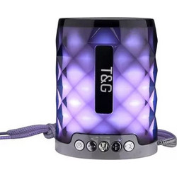 T&G TG-155 Ηχείο Bluetooth 5W με Ραδιόφωνο Γκρι