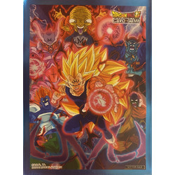 Dragon Ball Super CCG Destroyer Kings Tournament Prize Card Sleeves - Majin Vegeta (50-Pack) - Bandai Card Sleeves