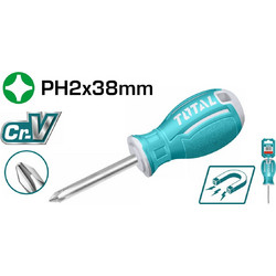 TOTAL ΚΑΤΣΑΒΙΔΙ ΝΑΝΟΣ ΣΤΑΥΡΟΥ PH2Χ38mm (TSDRSPH2038)