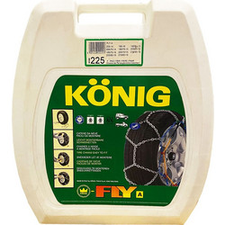 Konig Fly-A Jeep No225 Αντιολισθητικές Αλυσίδες Χιονιού για 4x4 2τμχ