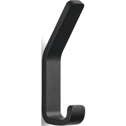 Zone Denmark Κρεμάστρα Τοίχου Αλουμινίου 4x2x11,5 - Rim Black