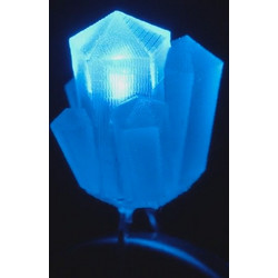 dLUX-dLITE Blue Crystal Shape LEDs 5 Pack by Unexpected Labs