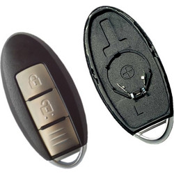Κέλυφος Τηλεκοντρόλ Smartkey τύπου Nissan με 2 Κουμπιά - Λεπίδα NSN14