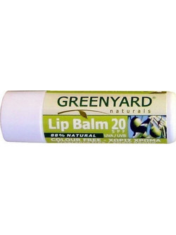 Greenyard Colour Free Lip Balm SPF20 4.7gr