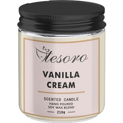 Κερί Αρωματικό Tesoro Vanilla Cream 582356 - Vanilla