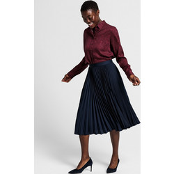 Gant 4401028 Υφασμάτινη Μίντι Φούστα Dark Blue