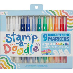 Stamp A Doodle Double Ended Markers - Set Of 12