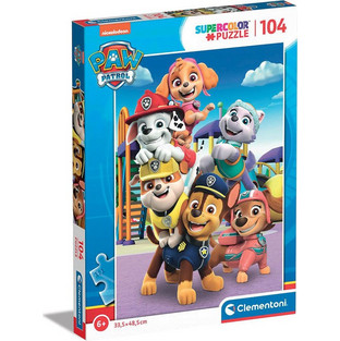 Παιδικό Puzzle Clementoni Super Color Paw Patrol 104 Κομμάτια 27178