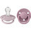 BiBS de Lux Πιπίλες Σιλικόνης 0-36m Dusty Lilac Heather 2τμχ