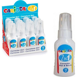 ΔΙΟΡΘΩΤΙΚΑ CARIOCA 2 in1 (πινέλο+pen)