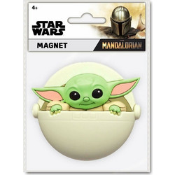 Μαγνητάκι THE MANDALORIAN - The Child in bed - 3D foam collectible magnet 29011