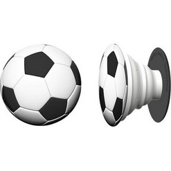 PopSockets Soccer Ball White / Black