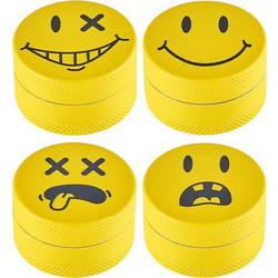 Champ Grinder Τρίφτης Αλουμινίου Yellow Face 40mm - 3 Parts
