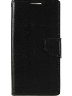 Wallet Cover Θήκη Δερματίνης για iPhone 6 Plus/ 6s Plus Μαύρο
